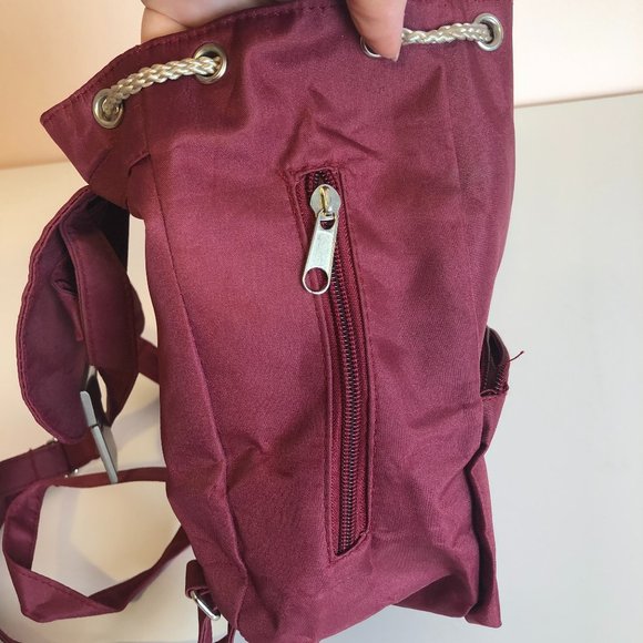 Red mini backpack - Picture 7 of 8